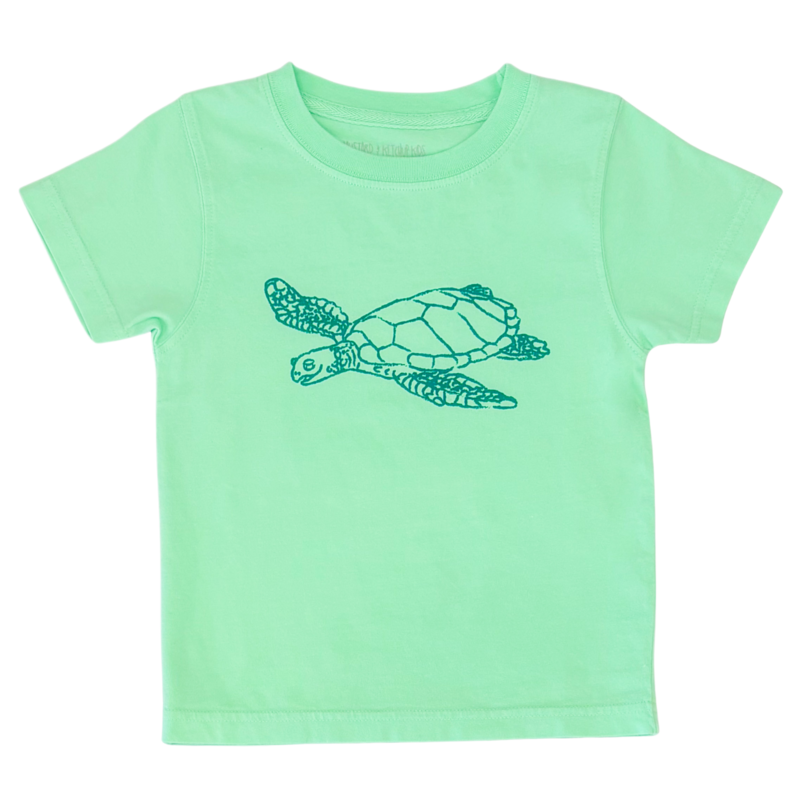 Mustard & Ketchup Mustard & Ketchup Island Reef Turtle T-Shirt