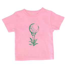 Mustard & Ketchup Mustard & Ketchup Light Pink Golf Tee T-Shirt
