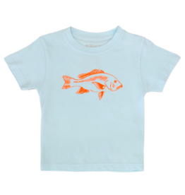 Mustard & Ketchup Mustard & Ketchup Light Blue Snapper T-Shirt
