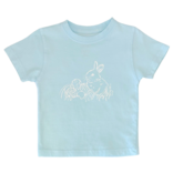 Mustard & Ketchup Mustard & Ketchup Light Blue Easter Bunny T-Shirt