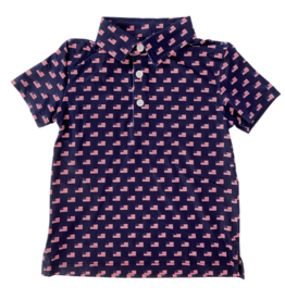 Meripex Meripex Old Glory Polo