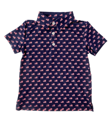 Meripex Meripex Old Glory Polo