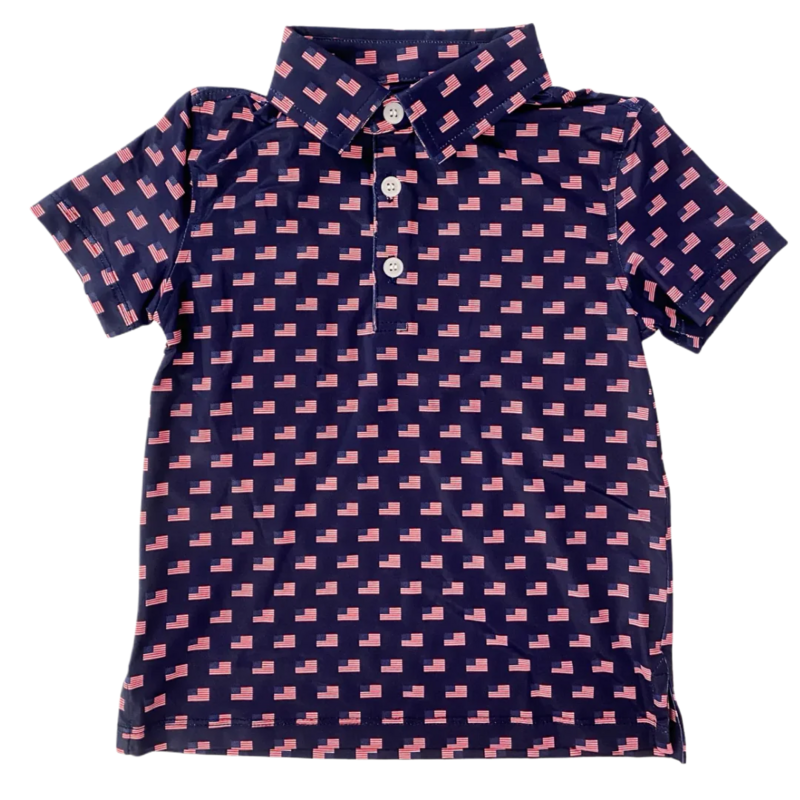 Meripex Meripex Old Glory Polo