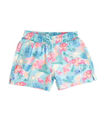 PRODOH Prodoh Boogie Board Swim Trunk - Palm Paradise Print
