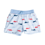 PRODOH Prodoh Boogie Board Swim Trunk - Windsurfer Fish Print