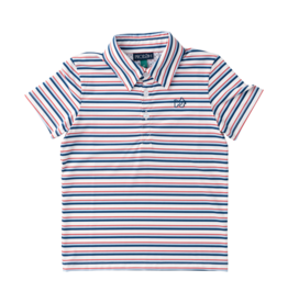 PRODOH Prodoh Pro Performance Polo - Independence Day Stripe