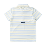 PRODOH Prodoh Pro Performance Polo - Yellow Pear Windsurfer Stripe