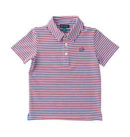 PRODOH Prodoh Too Cool for School Polo - Americana Stripe