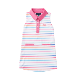 PRODOH Prodoh Pro Performance Polo Dress - Sunkissed Stripe