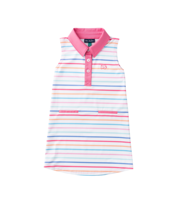 PRODOH Prodoh Pro Performance Polo Dress - Sunkissed Stripe