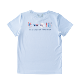 PRODOH Prodoh Pro Performance T-Shirt - Windsurfer Patriotic