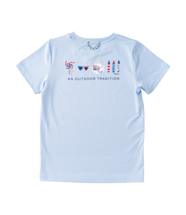 PRODOH Prodoh Pro Performance T-Shirt - Windsurfer Patriotic