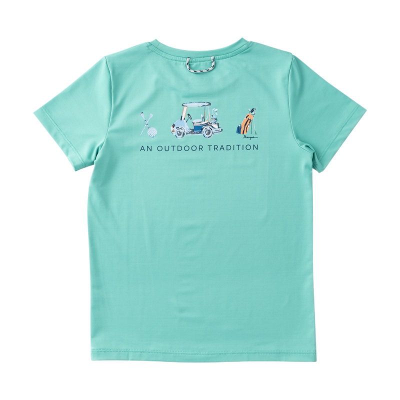 PRODOH Prodoh Pro Performance T-Shirt - Marine Green Golf