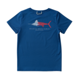 PRODOH Prodoh Pro Performance T-Shirt - Navy Peony Patriotic Marlin