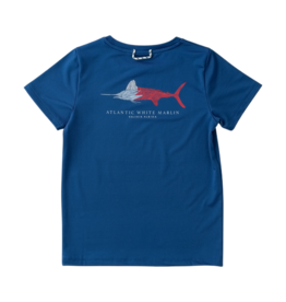 PRODOH Prodoh Pro Performance T-Shirt - Navy Peony Patriotic Marlin