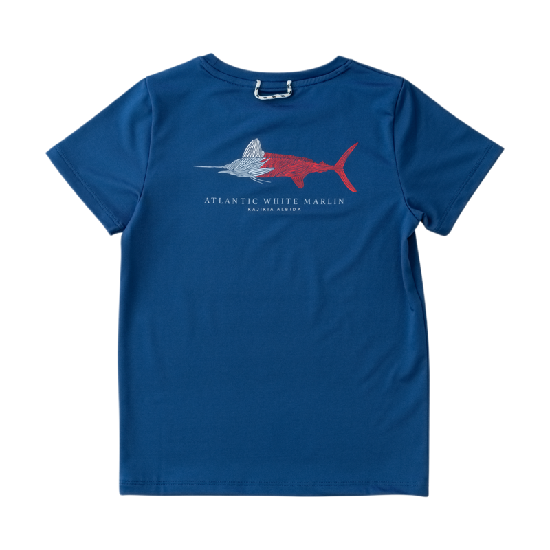 PRODOH Prodoh Pro Performance T-Shirt - Navy Peony Patriotic Marlin