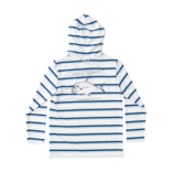 PRODOH Prodoh Pro Performance Hoodie - Windsurfer Navy Peony Stripe