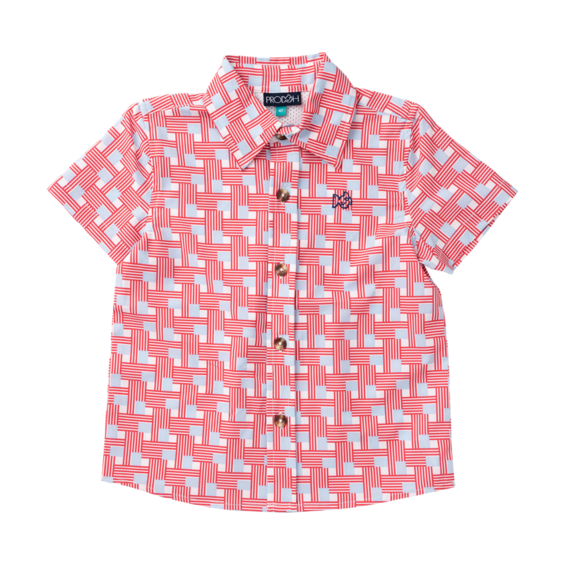 PRODOH Prodoh Fishing Shirt - American Flag Plaid