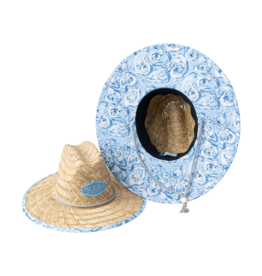 PRODOH Prodoh Straw Lifeguard Hat - Oyster Print