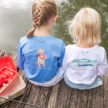 PRODOH Prodoh Pro Performance LS T-Shirt - Marina Blue Dog