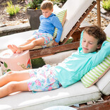 PRODOH Prodoh Boogie Board Swim Trunk - Palm Paradise Print