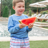 PRODOH Prodoh Boogie Board Swim Trunk - Americana Summer Stripe