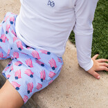 PRODOH Prodoh Boogie Board Swim Trunk - American Flag Print