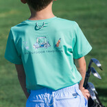 PRODOH Prodoh Pro Performance T-Shirt - Marine Green Golf