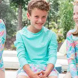 PRODOH Prodoh Boogie Board Swim Trunk - Palm Paradise Print