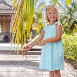 The Beaufort Bonnet Company TBBC Lainey's Little Dress - Sarasota School of Fish