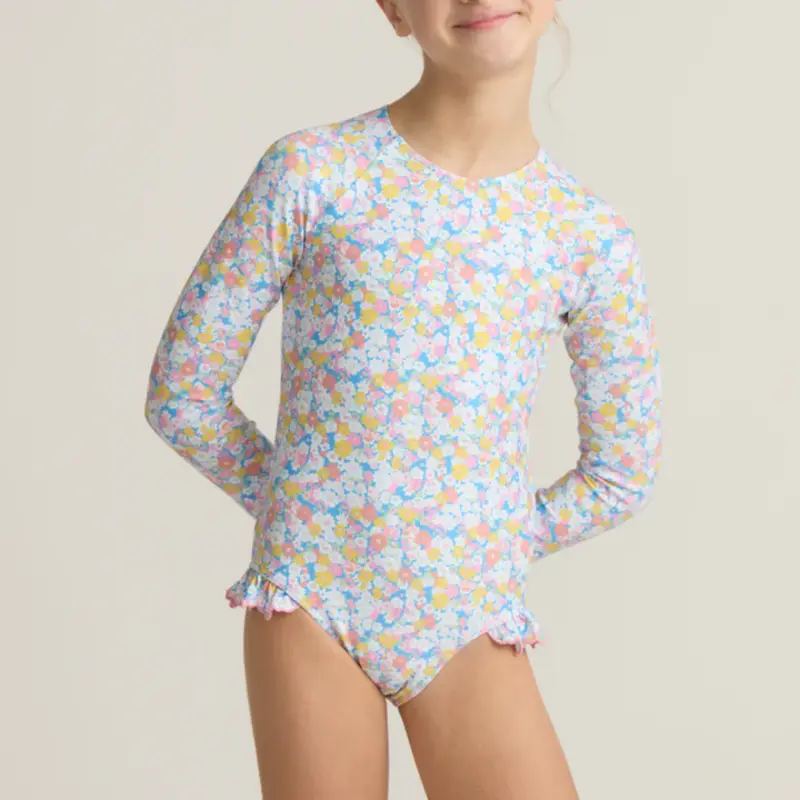 Minnow Swim Jasmine Blossom 1pc Rashguard