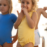 Minnow Swim Soleil Gingham Scoop Neck 1pc