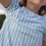 Minnow Swim Tamarin Stripe French Terry Top & Short Set