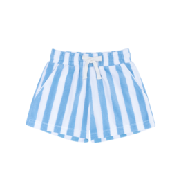 Minnow Swim Bay Stripe French Terry Short