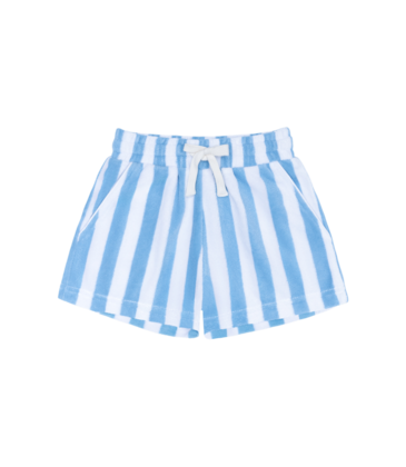 Minnow Swim Bay Stripe French Terry Short