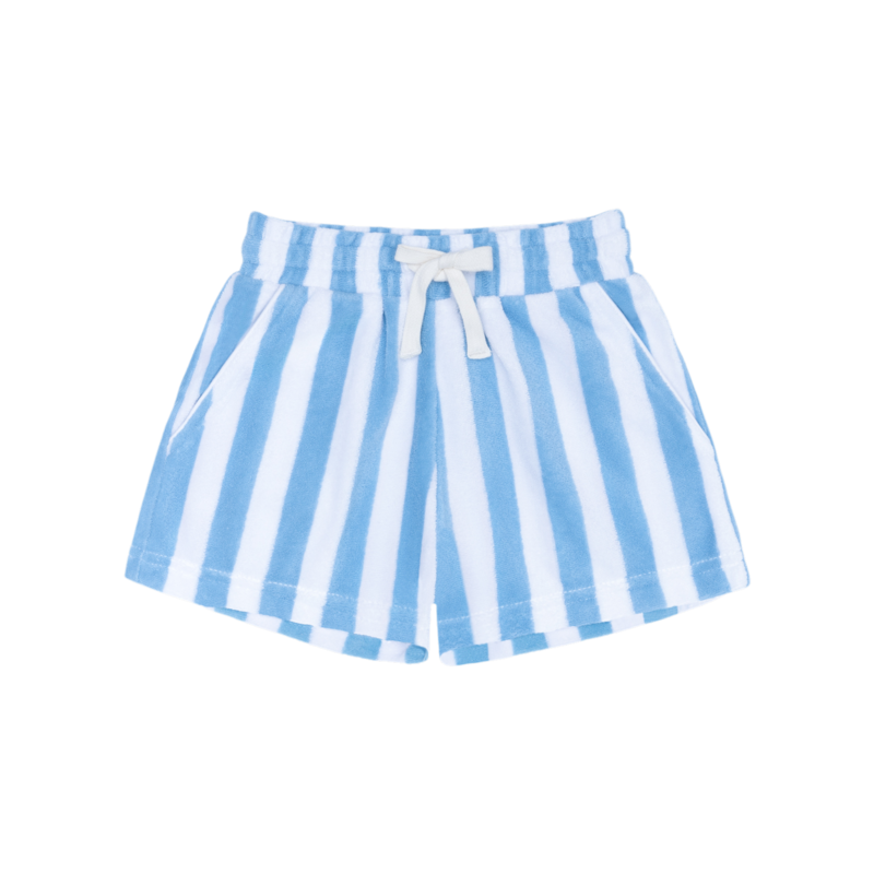 Minnow Swim Bay Stripe French Terry Short