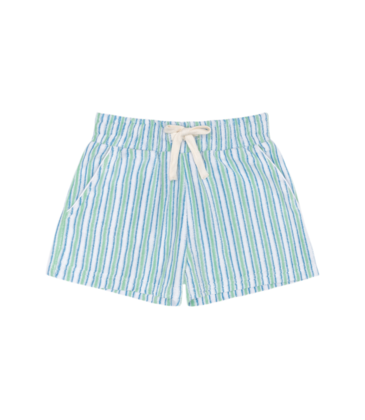 Minnow Swim Tamarin Stripe French Terry Short