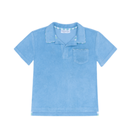 Minnow Swim Le Marin Blue French Terry Polo