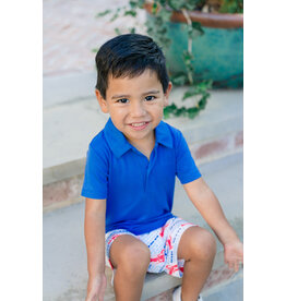 The Proper Peony The Proper Peony Regatta Blue Polo