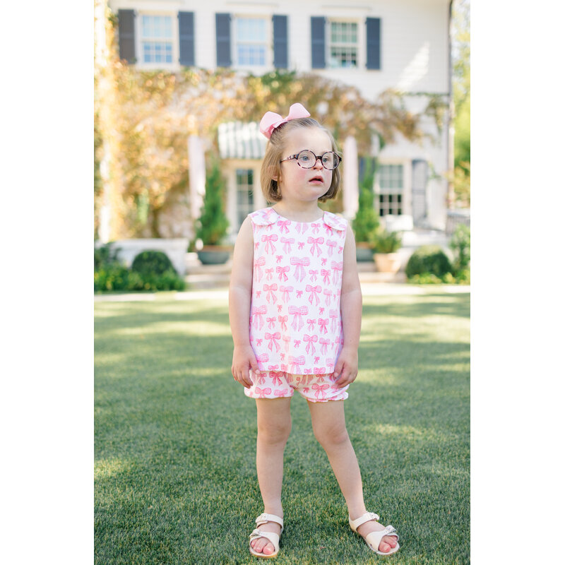 The Proper Peony The Proper Peony Grosgrain Bloomer Set