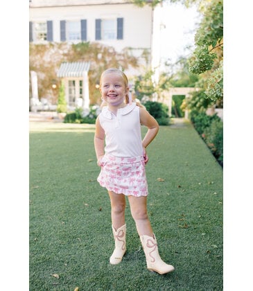 The Proper Peony The Proper Peony Grosgrain Scallop Skort