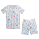 Baby Club Chic Baby Club Chic Big League Short Pajama Set