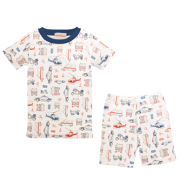 Baby Club Chic Baby Club Chic Rescue Squad Short Pajama Set