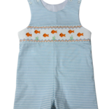 Whimsy Bay Whimsy Bay Goldfish Gang Smocked Jon Jon