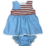 Whimsy Bay Whimsy Bay Ric Rac & Stars Bloomer Set