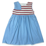 Whimsy Bay Whimsy Bay Ric Rac & Stars Dress