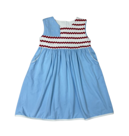 Whimsy Bay Whimsy Bay Ric Rac & Stars Dress