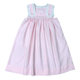 Whimsy Bay Whimsy Bay Gingham Girlie Lace Dress