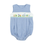 Whimsy Bay Whimsy Bay Construction Crew Smocked Bubble