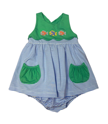 Whimsy Bay Whimsy Bay Three Little Fish Scallop Bubble